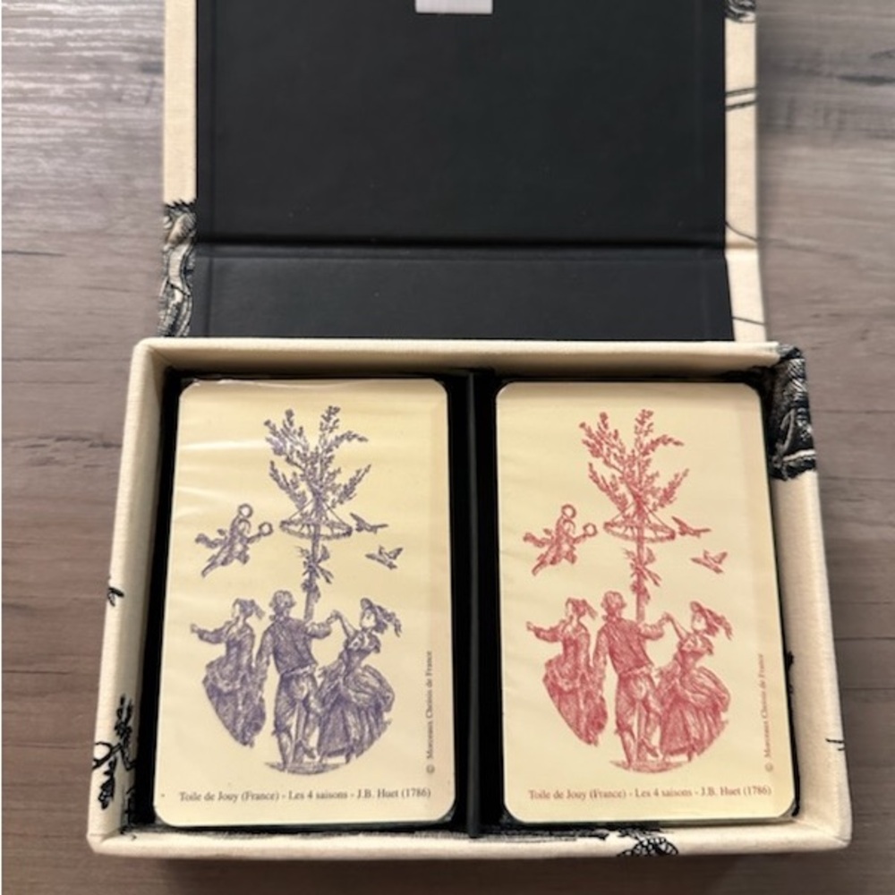 Vintage Grimaud France Fait Main Bridge Playing Cards Double Deck